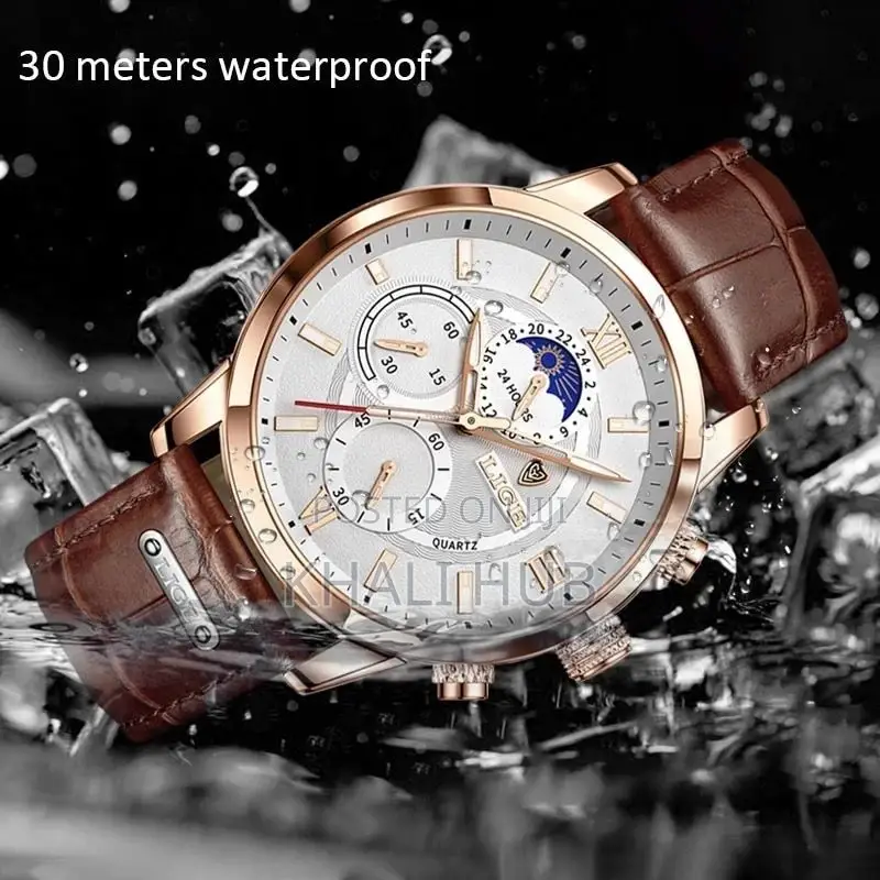 Lige Chronograph Watch