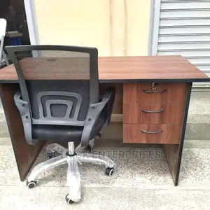 1.2 Mtrs Office Desk Plus Low Back Recliner Mesh Chair