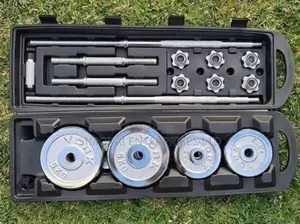 50 Kg Dummbell Set With Barbell Bar
