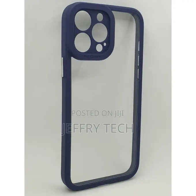 TPU Shockproof Case With Transperent Back for iPhone 13 Pro