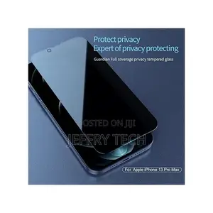 For iPhone 13 Pro Max 6.7 Privacy Tempered Glass Screen Prot