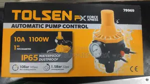 Tolsen Automatic Pump Control With Water Pressure Gauge