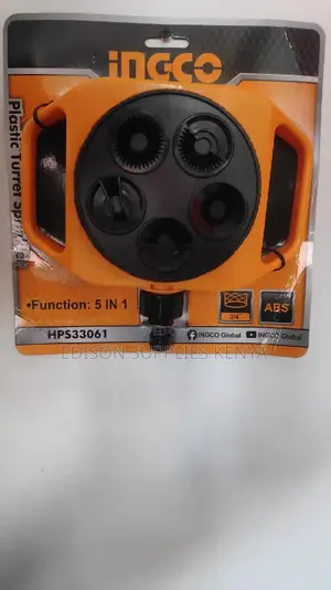 Sprinkler Garden Water Ingco Plastic Turret Sprinkler 5 in 1