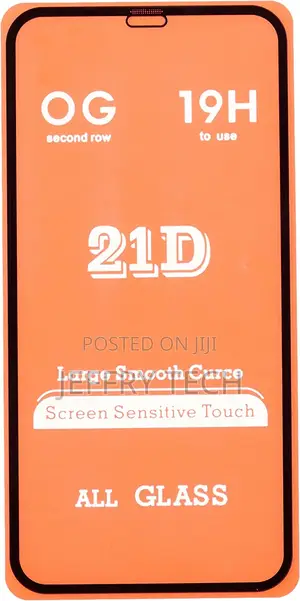 For iPhone 11 (6.1 Inch) 5D Glass Screen Protector - Black