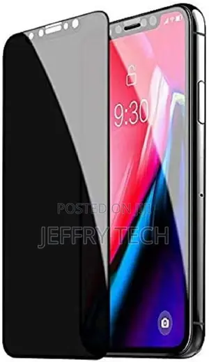 Privacy Screen Protector for iPhone X,Anti-Spy,Anti-Glare,Te