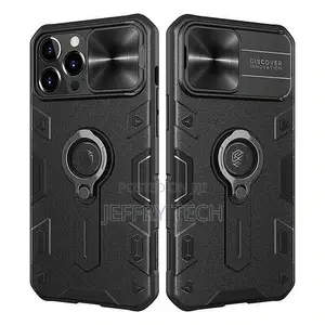 For iPhone 13 Pro Max Armor Camshield Case Slide Camera Cove