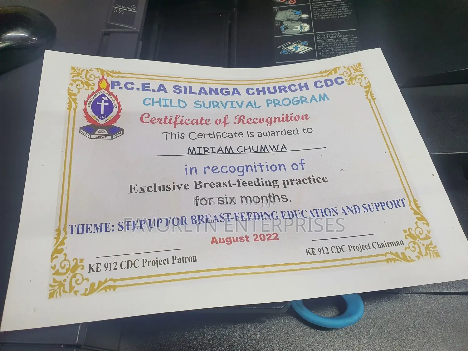 Certificate Printing and Designing
