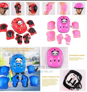 Kids Helmet /Guards Set
