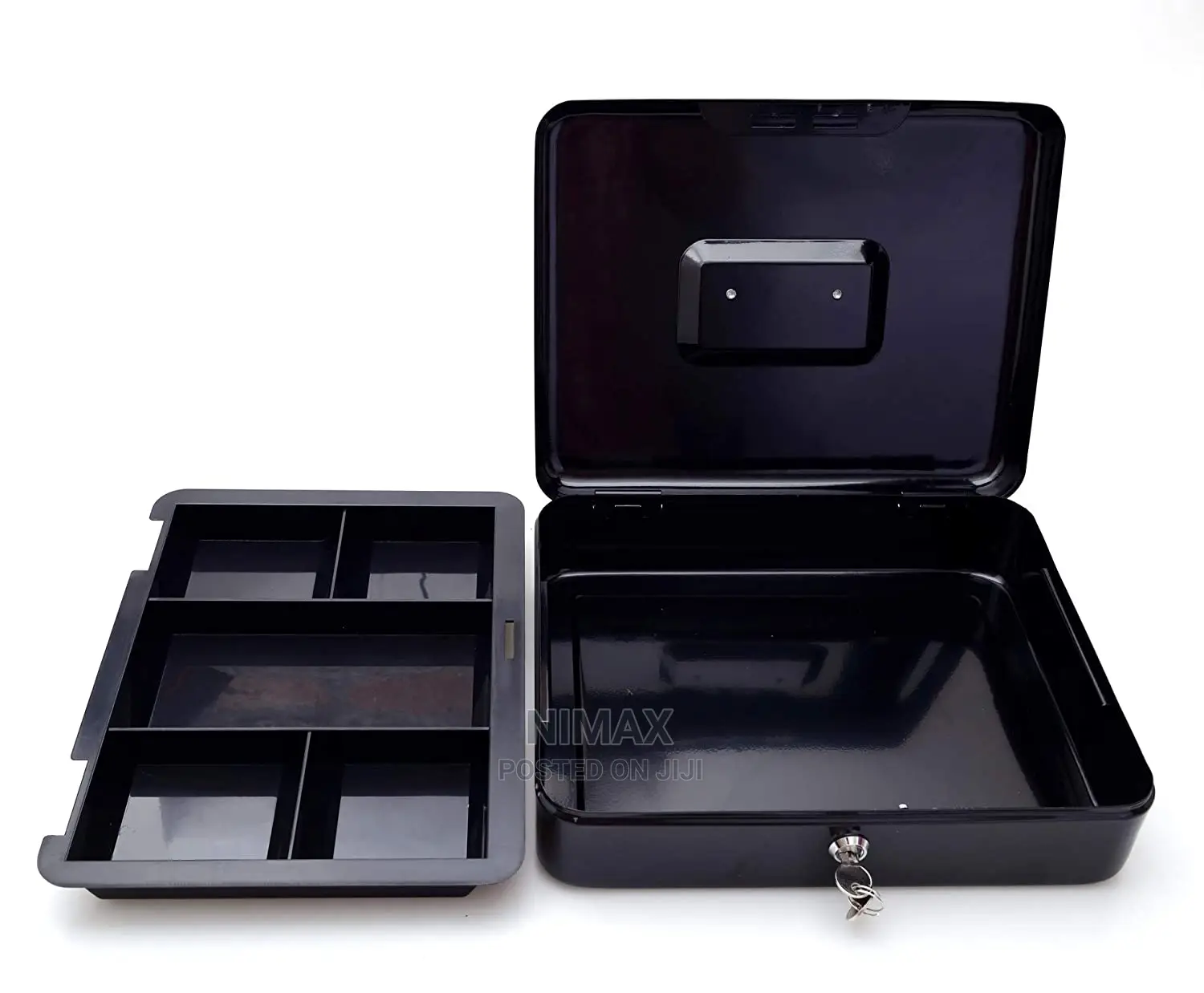 Metal Cash Box With Key Lock