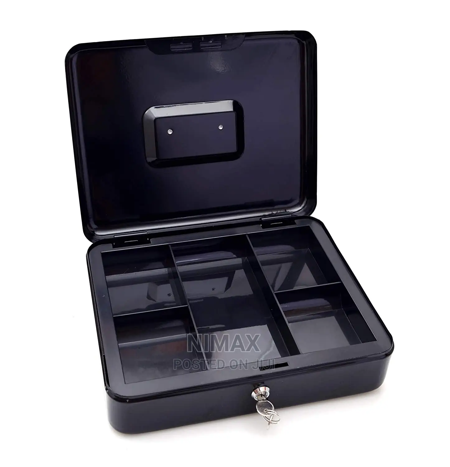 Metal Cash Box With Key Lock