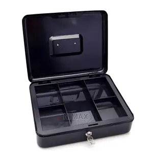 Metal Cash Box With Key Lock