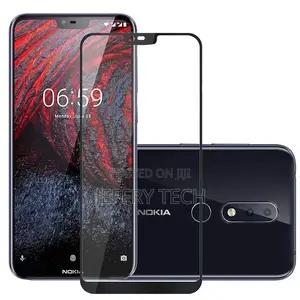 Case for Nokia 6.1 PLUS Full Glue 9D Tempered Glass Protect