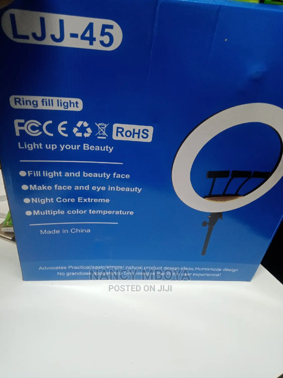 18 Inch Ring Light With 2.1m Stand