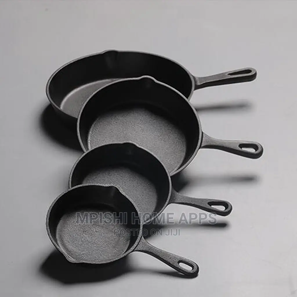 4pcs Cast Iron Skillet Set