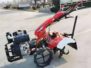 Rotary Tilling Loose Soil Plowing