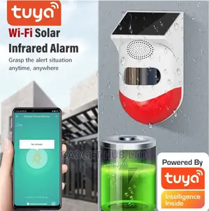 Solar Alarm Solar Wifi Alarm Solar Siren - Tuya Smart Home