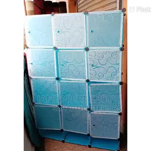 Blue Plastic Wardrobe