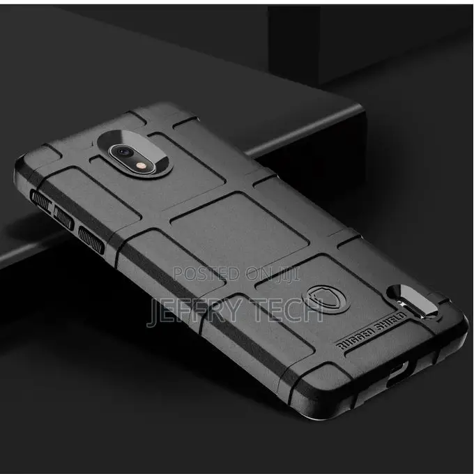 Rugged Shield Full Coverage Silicone Case for Nokia 1 Plus