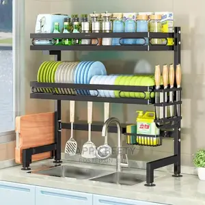 Double Layer Over the Sink Dish Rack