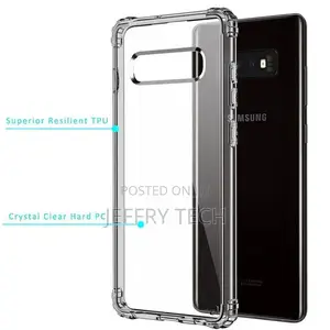 Galaxy S10 Plus Case, Crystal Clear Hard PC Panel Drop Prot