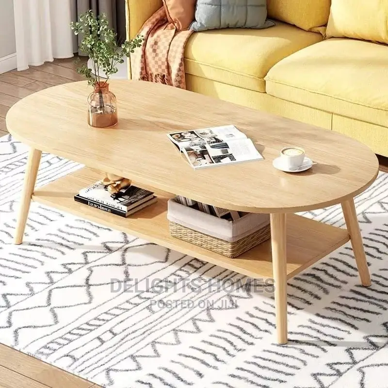 Modern Luxury Double Coffee Table_azz