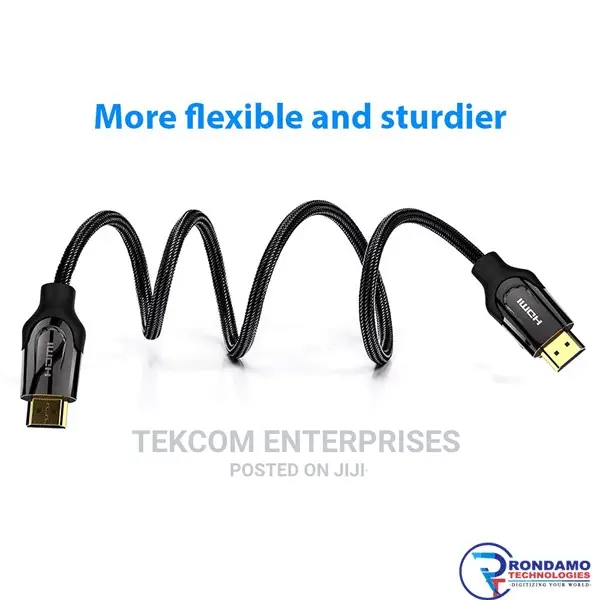 Vention Nylon Braided Hdmi Cable 2m