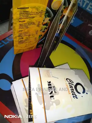 Restaurants Food Menu