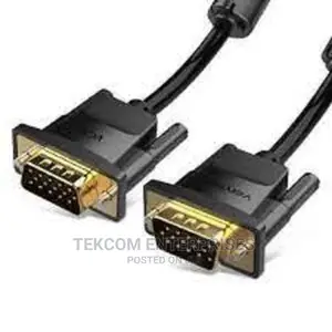 Vention Vga (3+6) Male to Male Cable With Ferrite Cores 5 Me