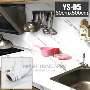 Kitchen Marble Contact Wallpaper