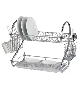 2 Layer Stainless Dish Drainer