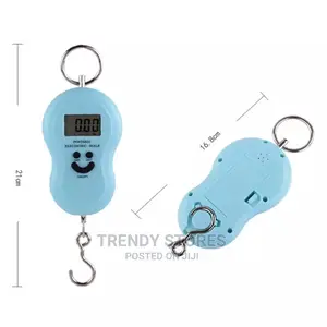 50kg LCD Electronic Portable Hanging Scale