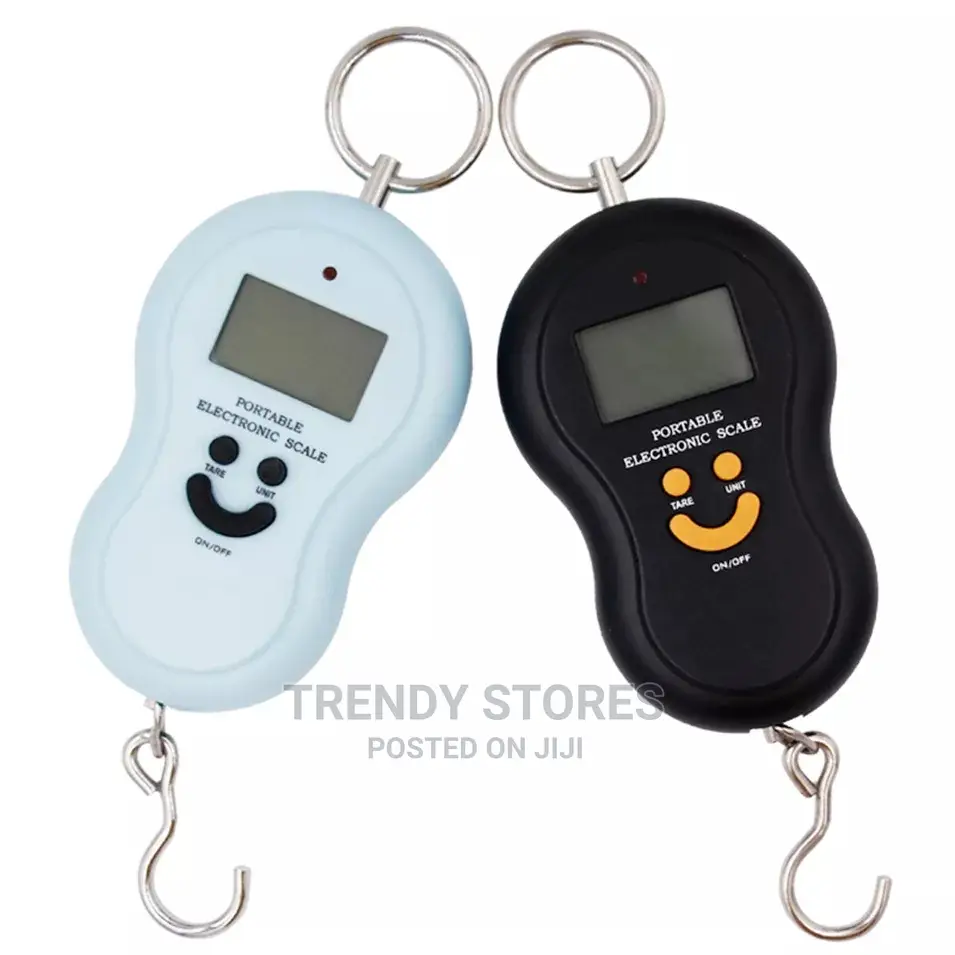 50kg LCD Electronic Portable Hanging Scale