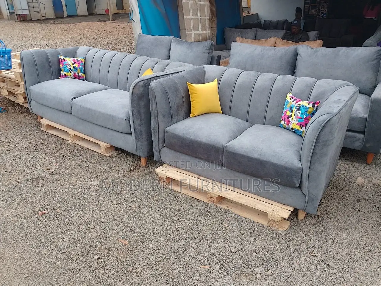5 Seater Chesterfield Sofa