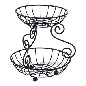 Wrought Fruit Basket Bowl