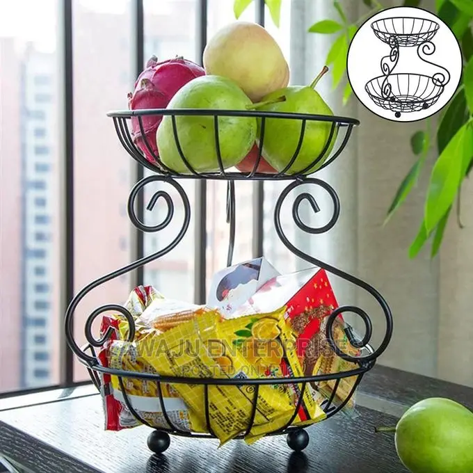 Wrought Fruit Basket Bowl