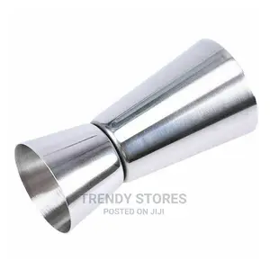30/60ml Stainless Steel Jigger Cup Peg Bar Shot Tot Measure