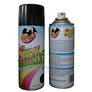 Power Eagle Spray Paint Black