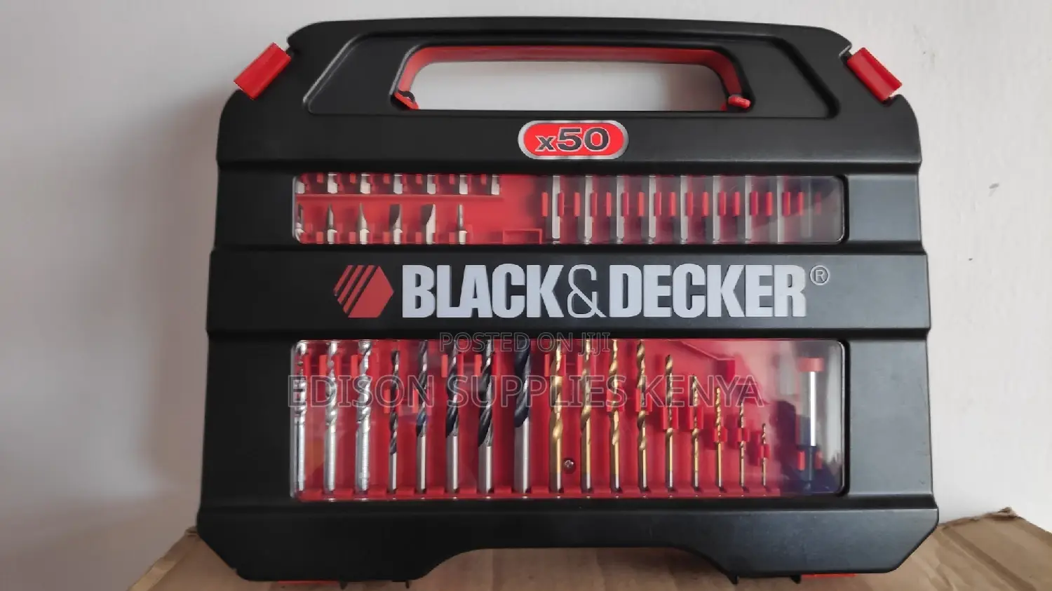 Drill Bits, Screwdriver Bits Black Decker Assorted Drills