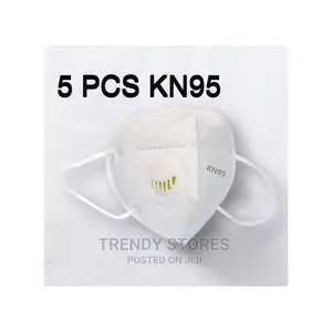 K95 5pcs Reusable Mask With Respirator, 5 Layers Of Filterin