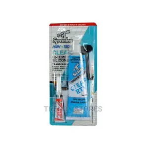 Sparko Clear RTV Silicone Adhesive Seal