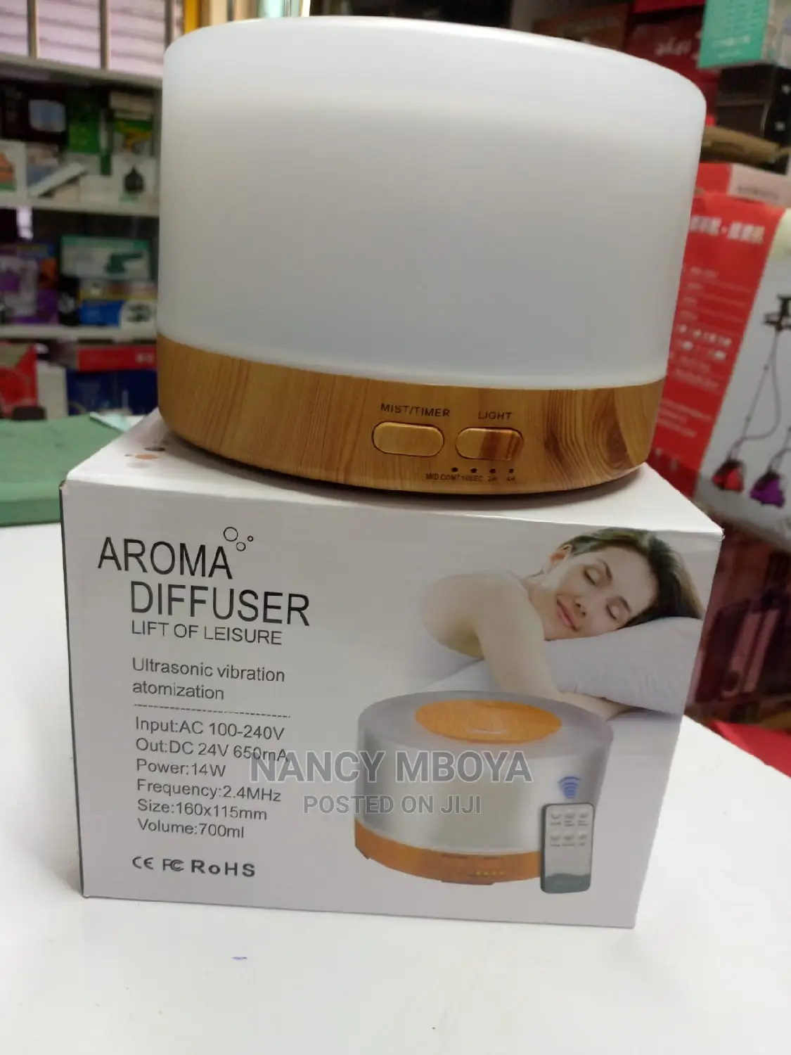 700ml Aroma Humidifier With Remote
