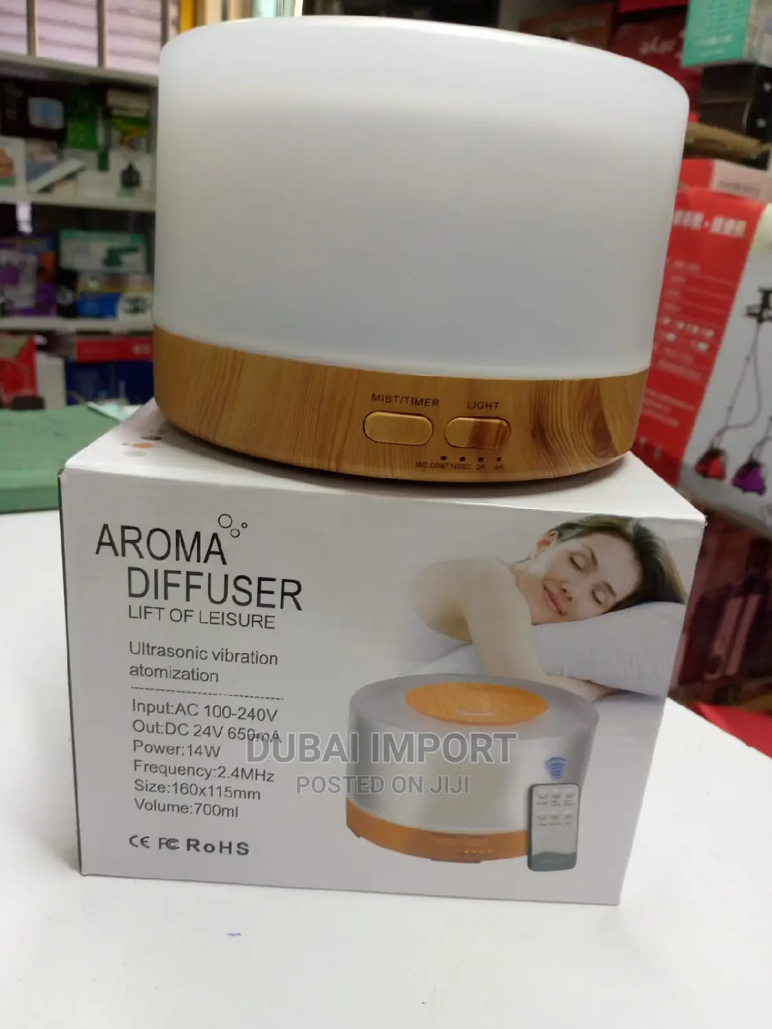 700 Ml Aroma Diffuser Humidifier
