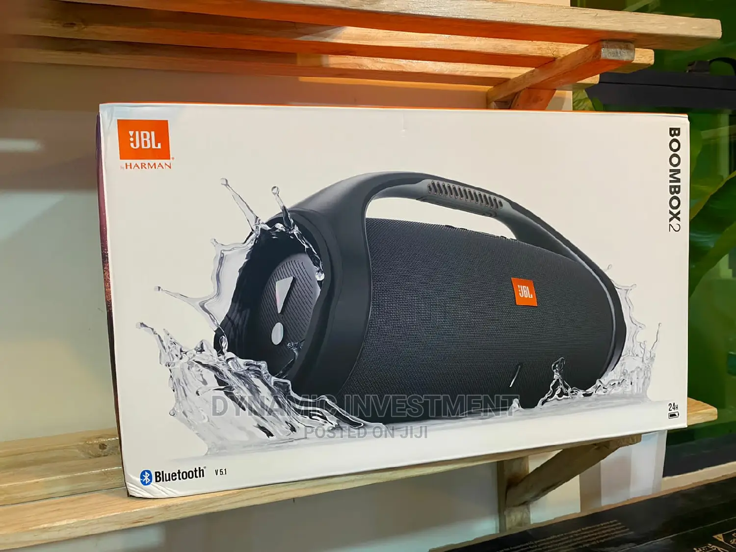 Jbl Boom Box 2 - Portable Bluetooth Speaker Powerful Bass