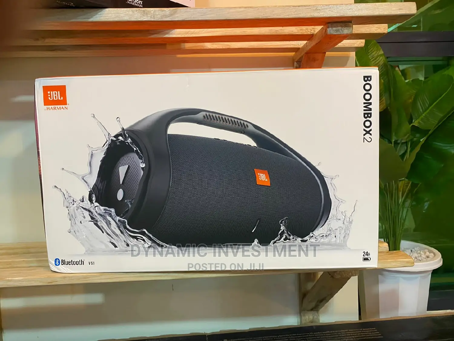 Jbl Boom Box 2 - Portable Bluetooth Speaker Powerful Bass