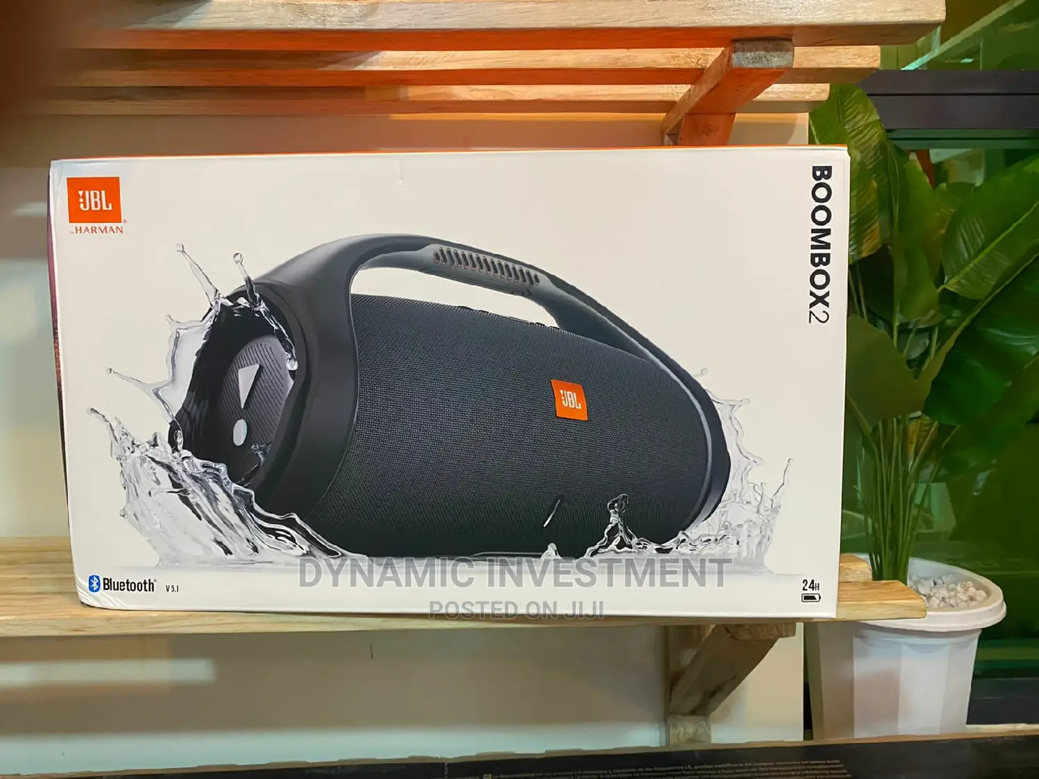 Jbl Boom Box 2 - Portable Bluetooth Speaker Powerful Bass