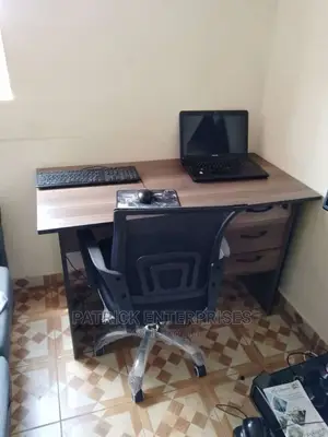 1.2 Mtrs Executive Office Desk Plus Low Back Recliner Chair