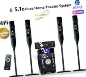 Nunix Home Theater Systems 5:1 30000 Watts