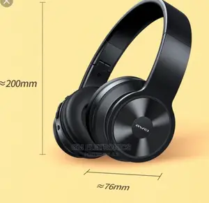 Original Awei Foldable Wireless Bluetooth Headphone(Black