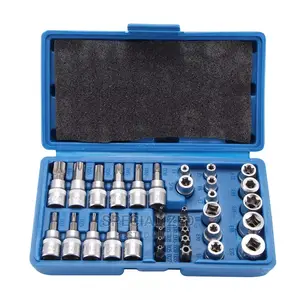 34 Pieces Etrox Torx Set Male and Female High Quality Socket Set