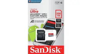 Sandisk Memory Card 256GB Micro Sd Card